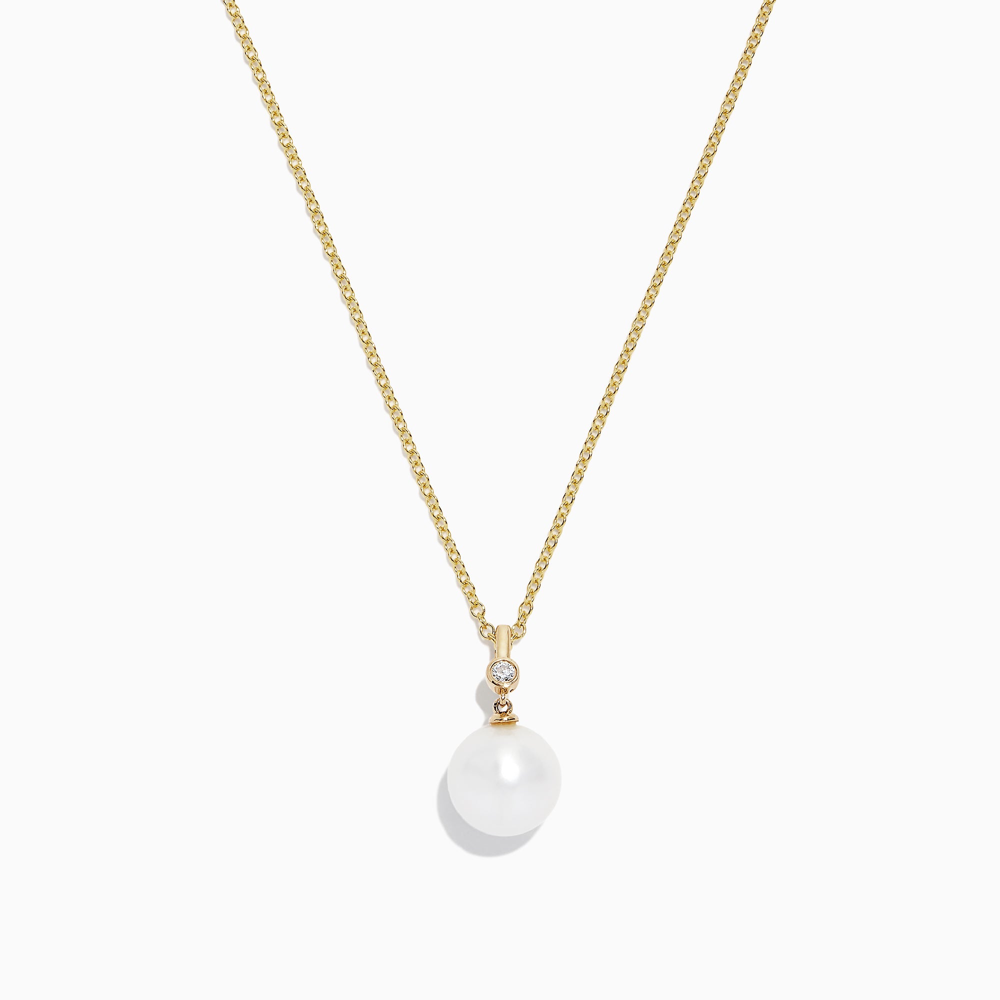 Amazon.com: The Pearl Source Real Pearl Necklace for Women with AAA+  Quality Round White Freshwater Genuine Cultured Pearls | 18 inch Pearl  Strand with 14K Gold Clasp: Clothing, Shoes & Jewelry